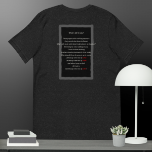 Unisex t-shirt (Ashes)